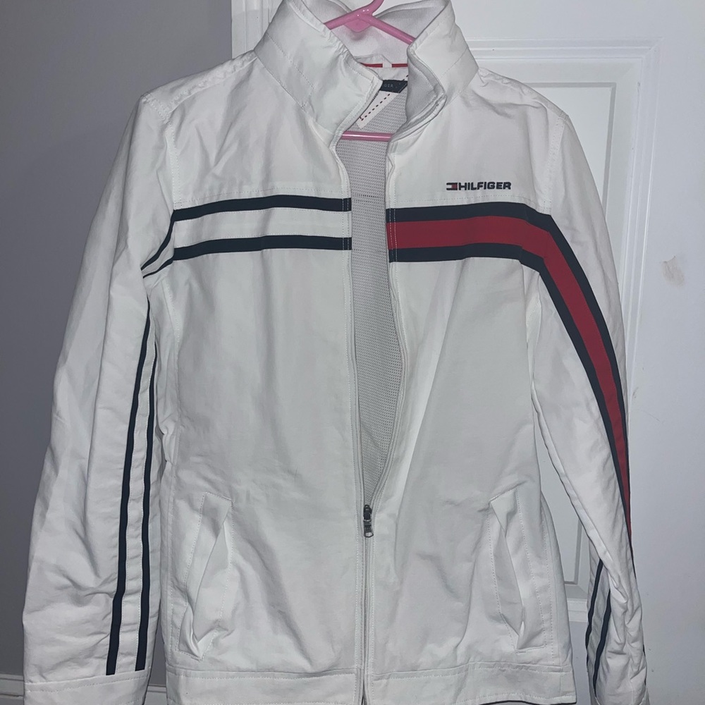 Tommy Hilfiger White Womens Jacket